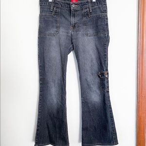 Y2K flare jeans